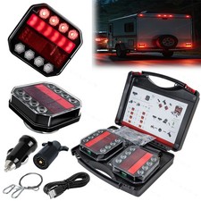 Wireless Trailer Lights Magnetic Wireless Tail Lights for Trailer, Wireless Trailer Lights Kit