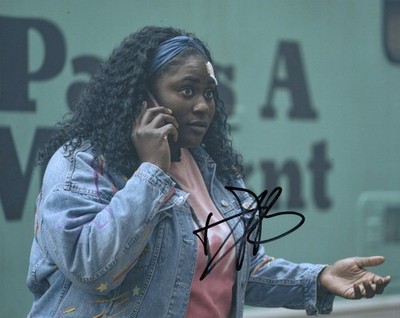DANIELLE BROOKS SIGNED PHOTO (4) PEACEMAKER