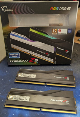 g.skill trident z5 rgb 32 gb ddr5 kit (2x16gb) 6000MHz, CL30