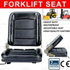 Tractor Seat Forklift Excavator Universal Suspension Backrest Truck Chair Adjust