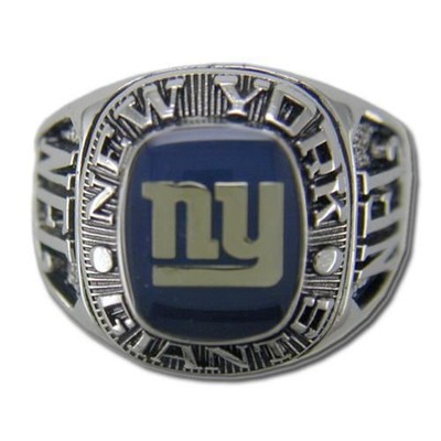 New York Giants Classic Silvertone NFL Ring