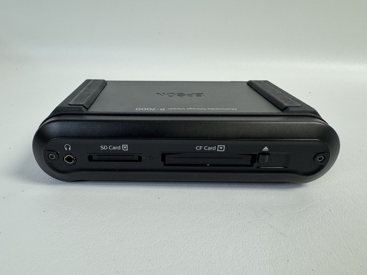 Epson P-7000 160gb Multimedia Storage Drive Photo Viewer and Audio