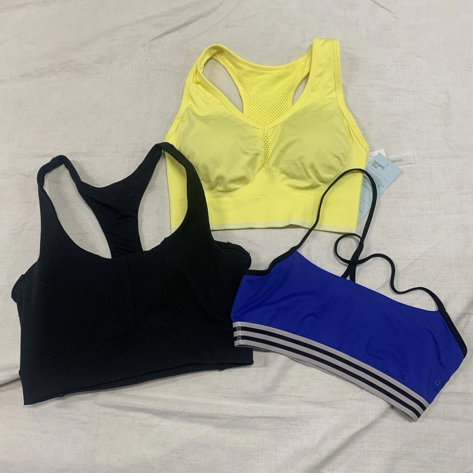 Adidas Zella Lululemon Athleta Talla S Sujetador Deportivo Acolchado Camiseta sin Mangas Lote de 6 Foto 2 de 4