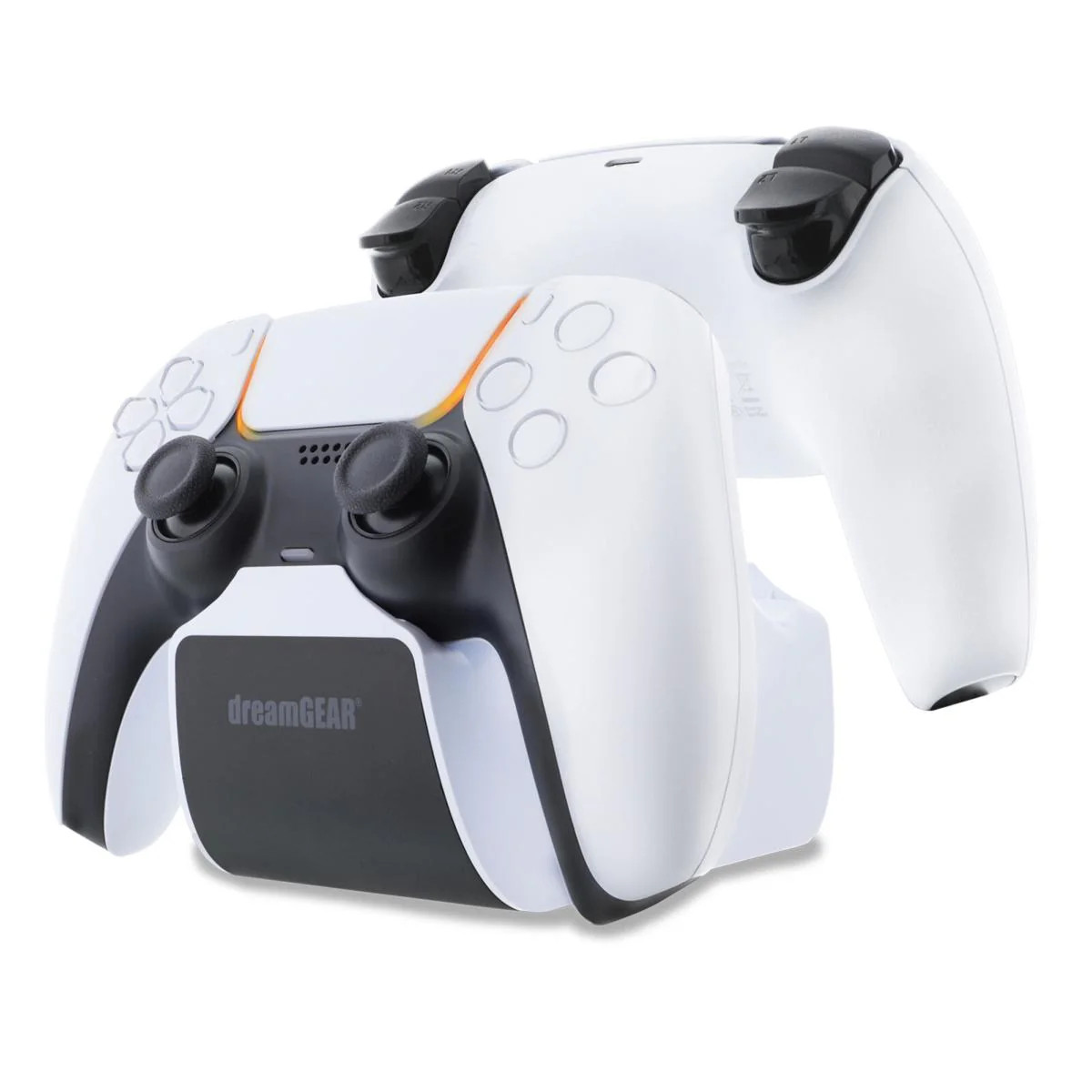 Dock de recharge double PS5 pour garder vos manettes prêtes au salon