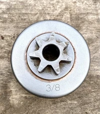 OEM ECHO 3/8” Clutch Drum Spur Sprocket CS590 Timberwolf Chainsaw *USED ONCE*