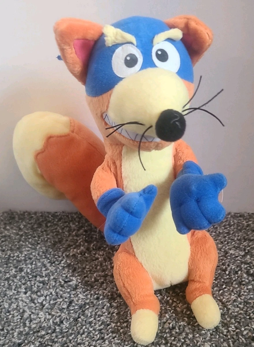 Vintage 2001 Dora the Explorer - Swiper The Fox Talking Plush, 9
