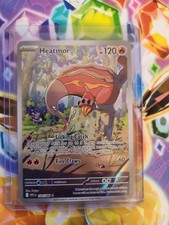 Heatmor White Flare Pokémon TCG Card Illustration, 104/086