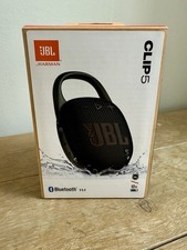 JBL Clip 5 Portable Bluetooth Speaker - Black - NEW SEALED