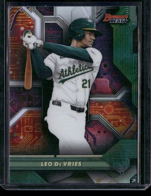 2025 Bowman's Best #C-13 Leo De Vries Circuitry