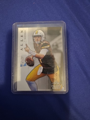 Josh Allen #PR-10 2018 Leaf Premier Rookie card