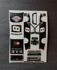 2018 Custom JH Nemechek 8 Fleetwing 1/64 Peel  Stick Decals