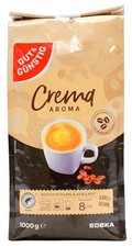 1 kg Edeka Gut & Günstig Kaffee Crema Aroma ...