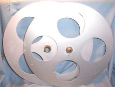 16MM 1200' 11.5" J  R FILM CO Motion Picture Movie Projector Take Up SPLIT Reel