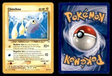 Pokemon Neo Revelation Chinchou 42/64 Unlimited 2001 Common