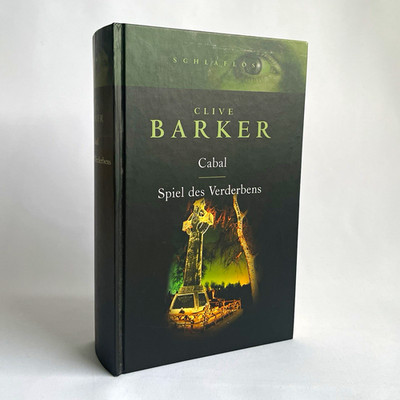 Clive Barker Cabal / Spiel des Verderbens   Schlaflos, geb. Deutsch, Horror