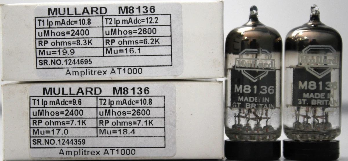 ブリマー ムラード CV4003 ECC82 12AU7 新品KQDD-K 元箱 BRIMAR ECC82/CV4003(12AU7) - テクソル オンラインショップ | 高品質