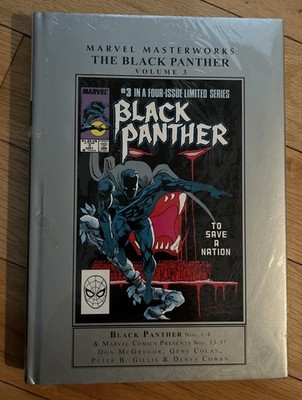 Marvel Masterworks Black Panther Vol 3 McGregor Colan Sealed 2021 HC OOP great