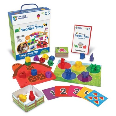 Learning Resources All Ready For Toddler Time Readiness Kit - 59 Pieces