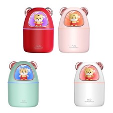 Air Humidifier Night Light Two Modes Purifier Mini for Relax Travel Car