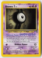 Pokemon Unown [I] 68/75 C Neo Discovery Unlimited MP on eBay
