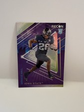 Breece Hall 2022 Panini Chronicles Recon Draft Picks RC #17 Iowa State