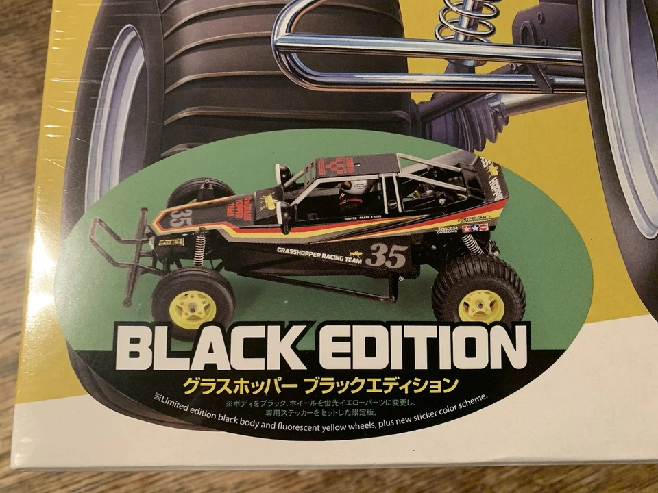 The Grasshopper Tamiya 1:10 Black Edition RC Off Road Racer Buggy Rar Selten !!! - Bild 2 von 4