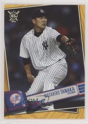 2019 Topps Big League Gold Masahiro Tanaka #157 1c7