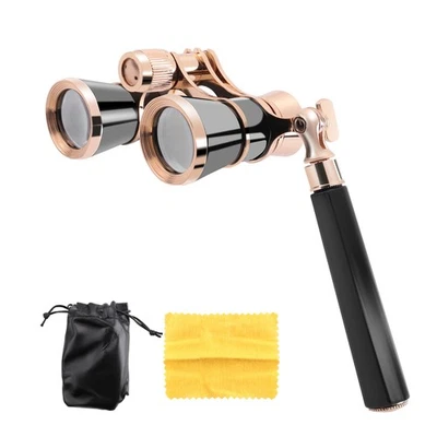 Black 3X25 Opera Binocular Coated Lens Telescope Opera Glasses Coated3158 - Bild 1 von 4