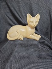 Faithful Feline Urn Cat in Laying Position for Cremation Ashes Used As Display