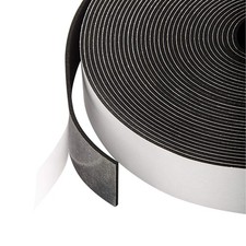 High Resilience Foam Tape Roll, 1 Inch x 1/16 1in * 1/16in *33FT, Black