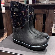 BOGS Classic Wild Rainbow Boots Youth Kid's Waterproof Rain/Snow - US 5