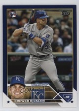 2023 Topps Update Retail Royal Blue Brewer Hicklen #US37 4z8