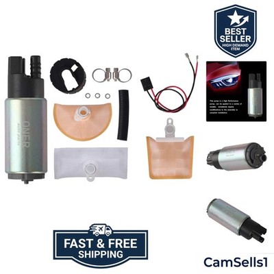ONER New Electric Fuel Pump & Install Kit Fit Multiple Models Replaces E8229 ...