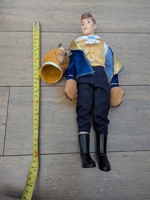 Disney Prince Adam Beauty and the Beast Long Rooted Hair Transformation Doll