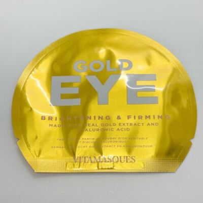 Vitamasques GOLD EYE  Brightening & Firming Mask Gold & Hyaluronic Acid 3ml 