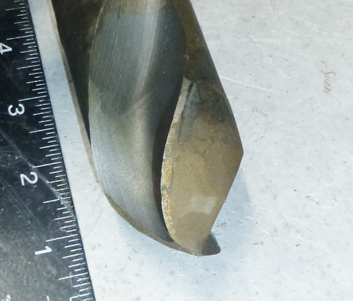 1 17/64" O.D. HSS TWIST DRILL BIT MORSE TAPER #4 SHANK MT4 UDT - Picture 2 of 4