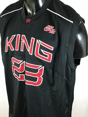 Nike Air LeBron KING James 23 Jersey XL Black/Red