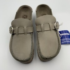 Birkenstock New w/o Box Buckley Dove Gray Nubuck Leather Narrow - Select Size