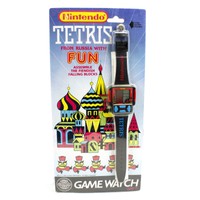 Vintage 1990 Lcd Nintendo Tetris Game & Watch Wrist Watch, Sealed Vintage 1990 Lcd Nintendo Tetris Game & Watch Wrist Watch, Sealed