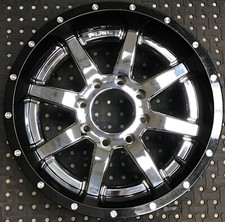 20x10 Fuel D250 Maverick Chrome Rim Black Lip Wheel 8x180 -19mm 45 20x10 Fuel D250 Maverick Chrome Rim Black Lip Wheel 8x180 -19mm 45