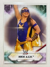 Nikki A.S.H. 2021 Topps #123 WWE Card