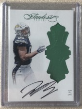 Joey Bosa 2016 Rare Rookie Emerald Auto /5 Panini Flawless RC