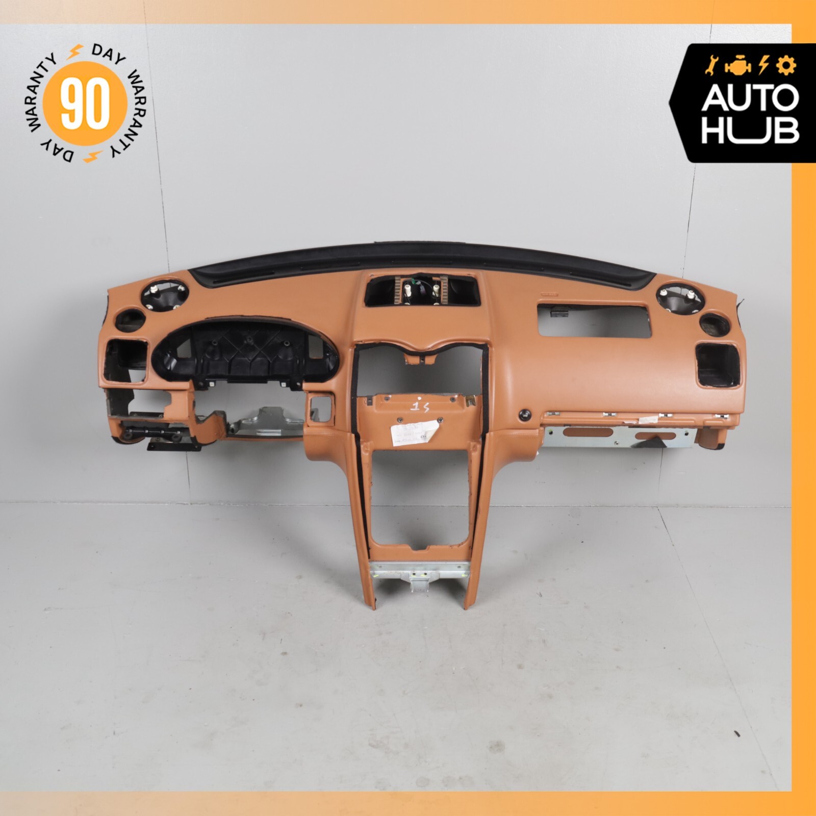 03-08 Maserati Quattroporte M139 Dashboard Dash Board Panel Brown OEM 29k