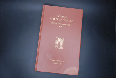 Corpus Christianorum, continvatio mediaevalis Tome 43, Hildegardis Scivias, 1978
