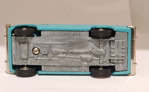 MOSKVITCH Van # 434 A6 Esc. 1:43 Made in USSR circa 1980 - Picture 4 of 9