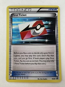 Pokemon TCG Dragon Vault First Ticket Holo 19/20