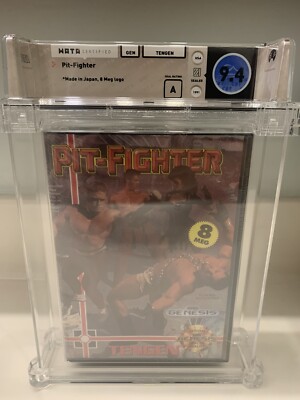 Pit - Fighter for Sega Genesis 9.4 WATA Graded Sealed POP 1 Rare  