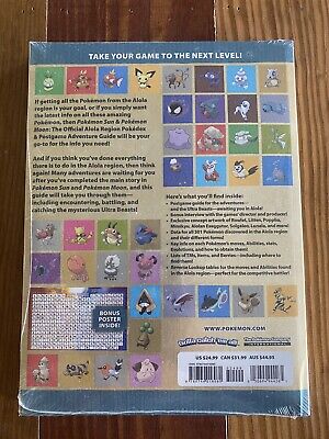 POKEDEX POKEMON SUN MOON ALOLA REGION OFFICIAL GAME STRATEGY GUIDE