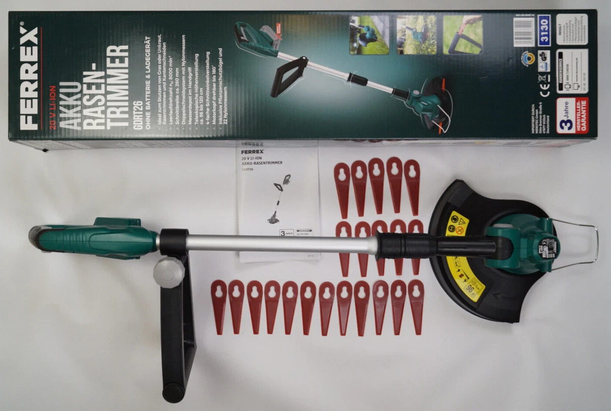 Ferrex Cordless Lawn Trimmer 20V Trimmer Motorsense Grass Trimmer Activ Energy