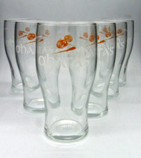 6 O&acute;Haras Bier Brauerei Gl&auml;ser Set 50 cl England Pint Glas Gastronomie Logo